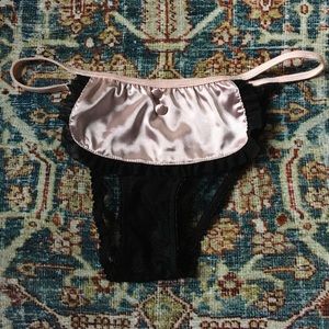 Victoria’s Secret Lace Apron Panties NWT